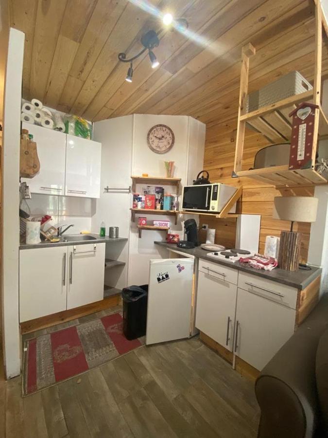 Residence Le Schuss Studio Montagne En Bas Des Pistes فارْ المظهر الخارجي الصورة